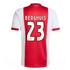 Ajax Steven Berghuis #23 Hemmatröja 2025-26 Korta ärmar